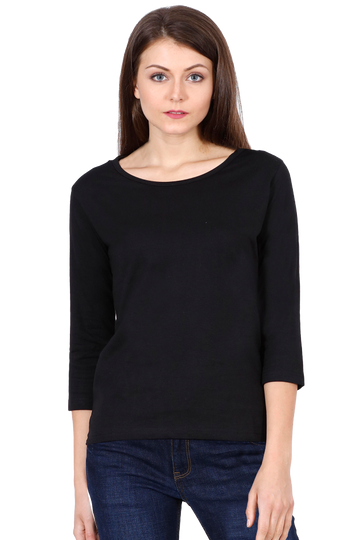 Koko Central Female Round Neck Full Sleeve T-Shirt