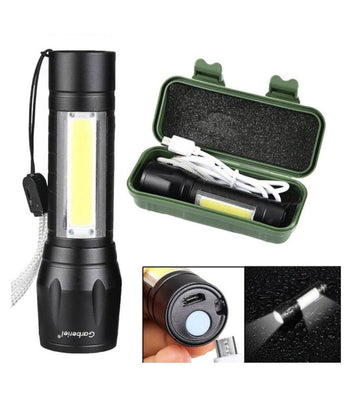 Rechargeable High-Quality LED Flashlight Torch